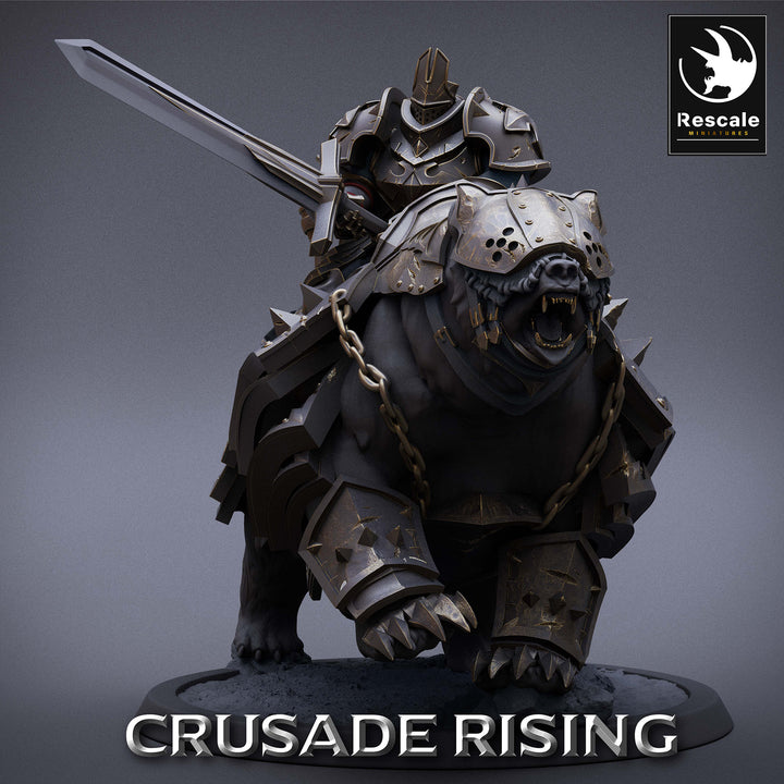 Templar Mounted Bear Warriors