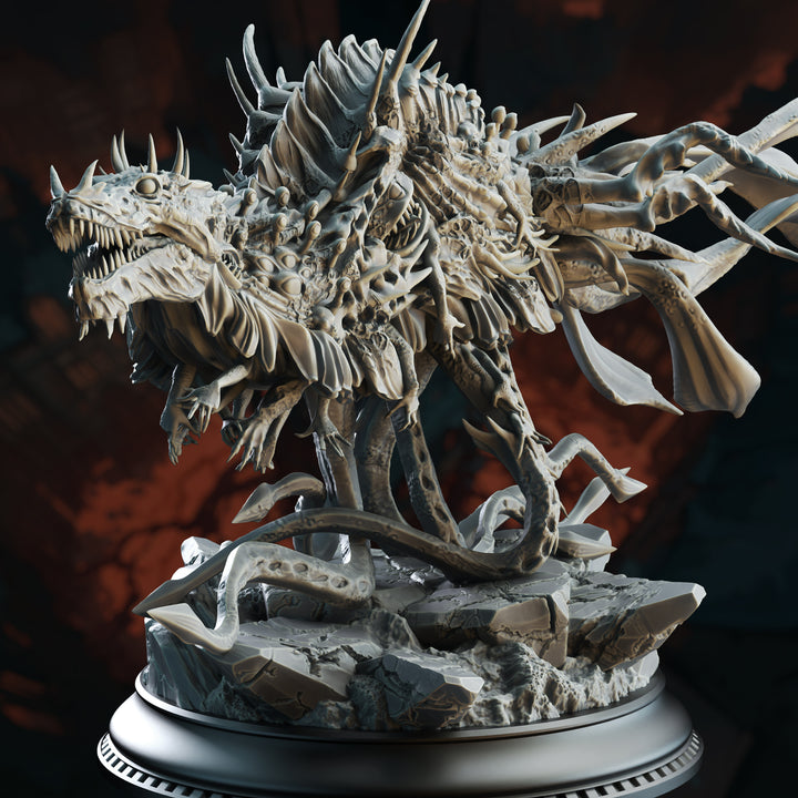 Eldritch Abomination Vessel - Ark of the Enlightened unpainted resin fantasy miniature by DM Stash, 28-32mm DnD tabletop model.