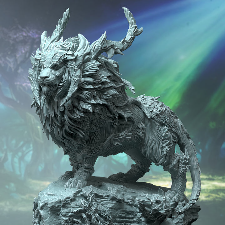 Lordly Fey Spirit - Torgothrin unpainted resin fantasy miniature by DM Stash, 28-32mm DnD tabletop model.