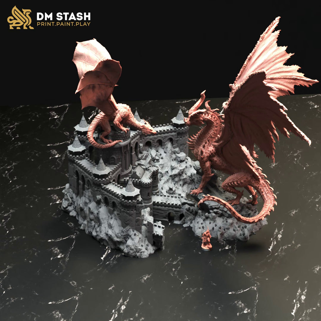 Dragon Fortress Terrain Set - Dragonmaw Keep